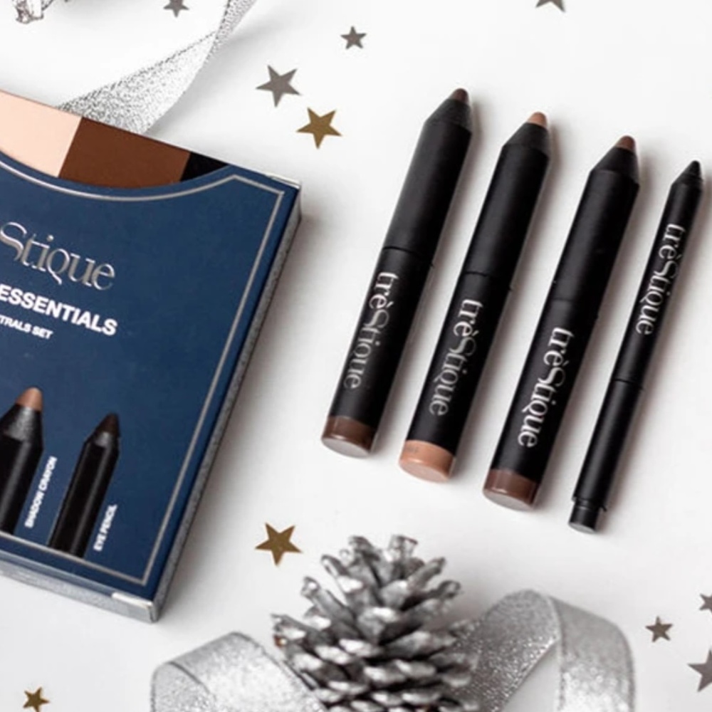 NTW trèStiQue Mini Eye Essentials Set in Neutrals